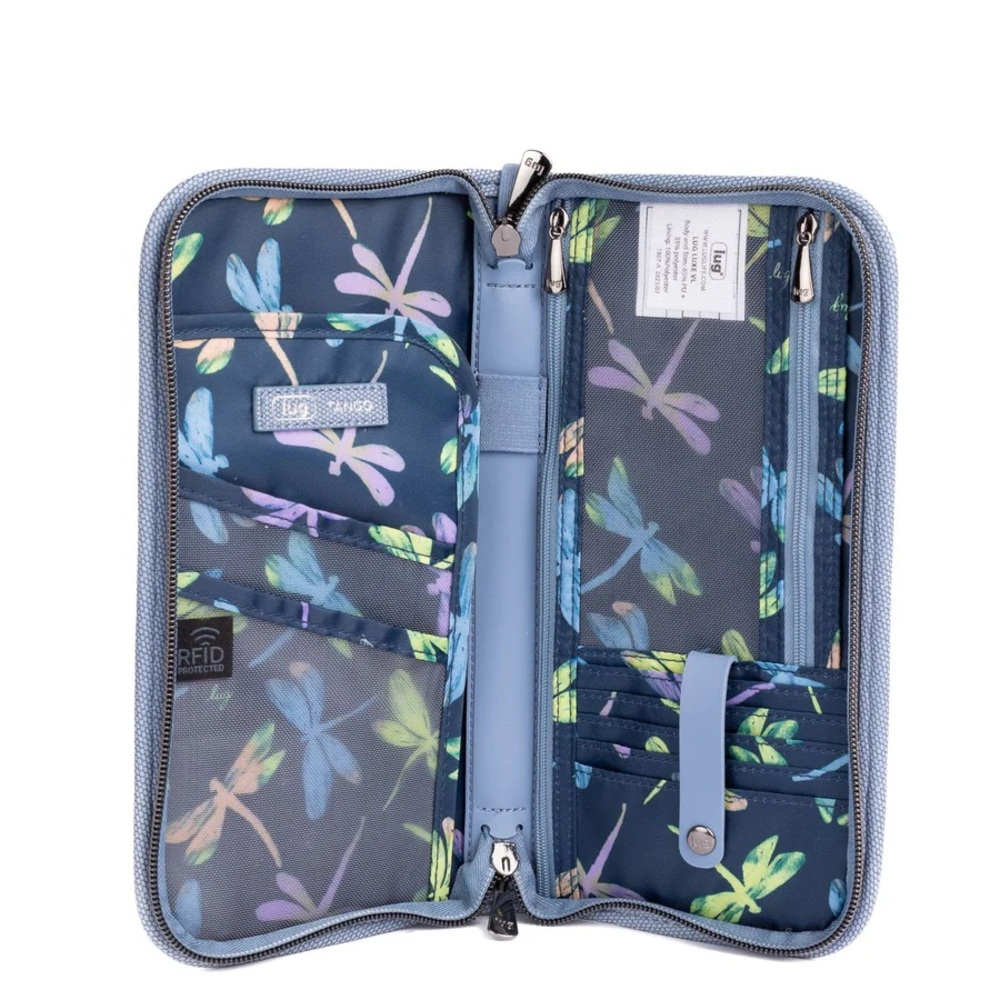 NWT Lug Tango SE Travel Wallet - Matte Luxe VL - Blue Moon - Picture 2 of 7